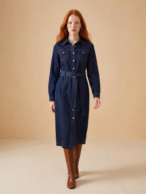 DENIM DRESS 01 — Robe en jean